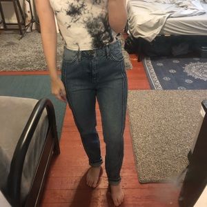 BDG Striped Mom Jeans